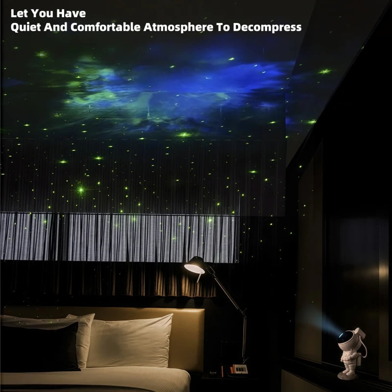 Astronaut Galaxy Projector – Smart LED Star Light