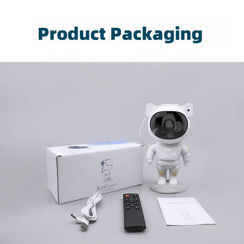 Astronaut Galaxy Projector – Smart LED Star Light